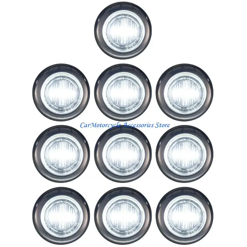 P04D 12 فولت 24 فولت LED أضواء العلامات الجانبية الجبهة الخلفية التخليص مؤشر مصباح شاحنة مصباح إشارة LED مؤشر مصباح #5