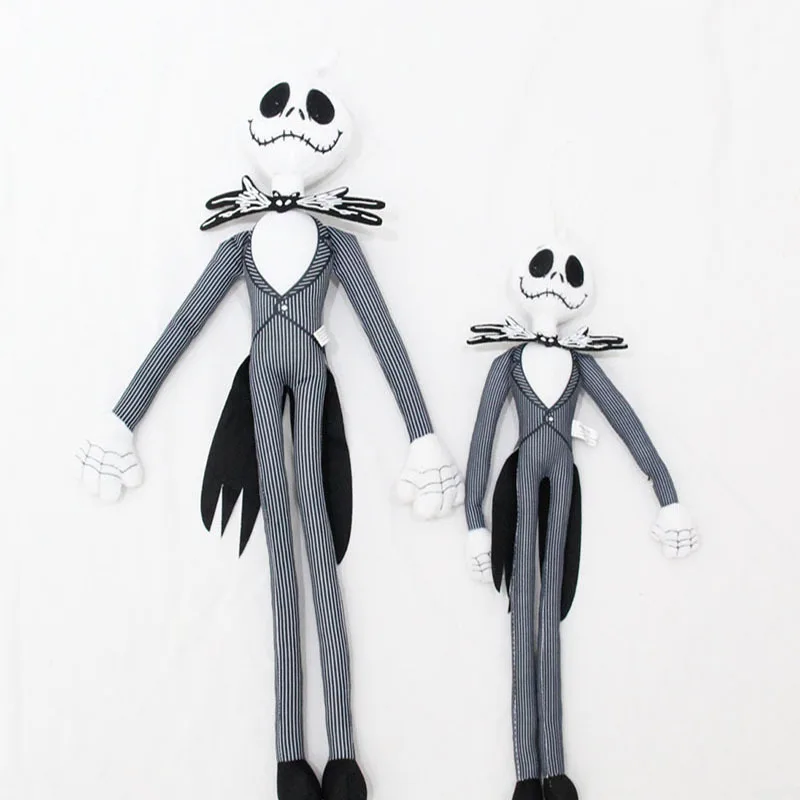 50cm Disney The Nightmare Before Christmas Jack Skellington skulington Skull Toy Fashion Trendy Ornament Decor Doll per bambini regali per bambini