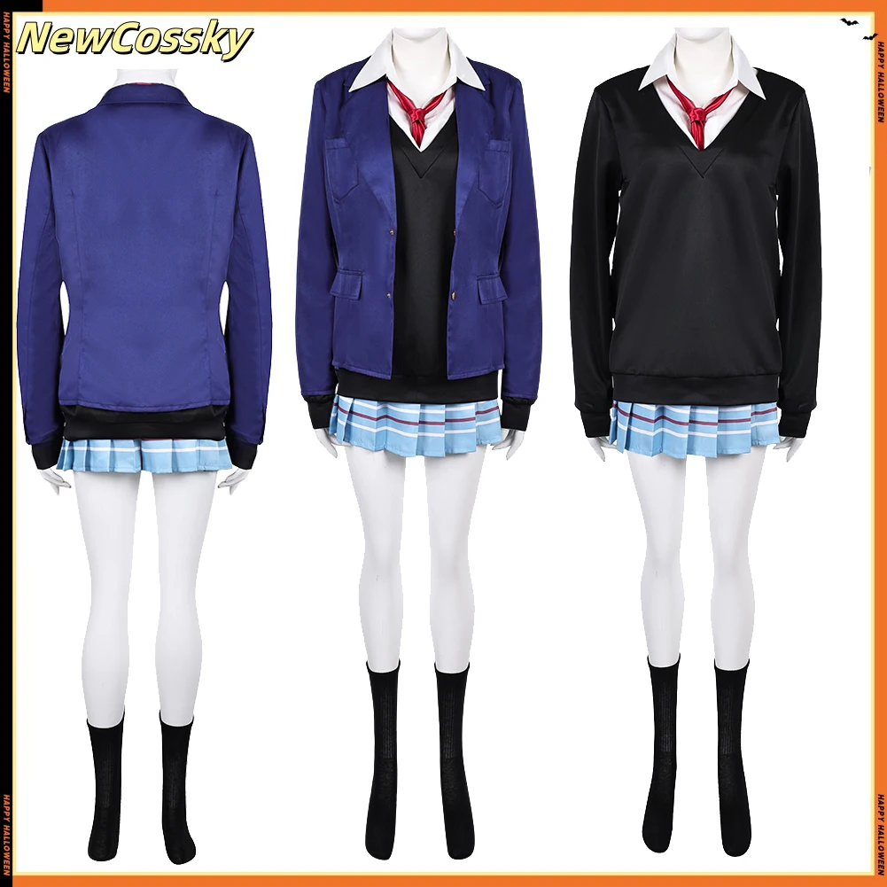 

Kitagawa Marin Uniform Anime Dress-Up Cosplay Costume Women Girls Jacket Coat Sock Skirt Tie Putfits Halloween Carnival Suit