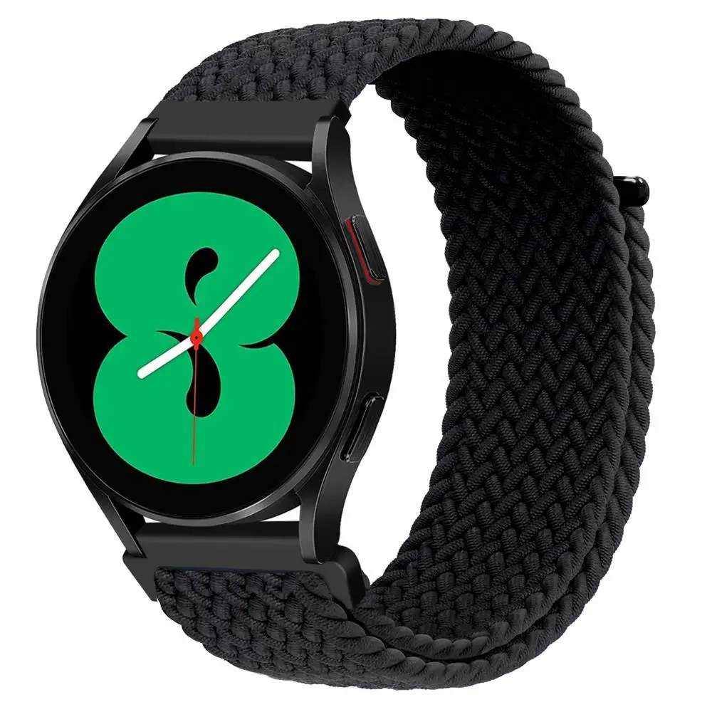 

Braided Solo Loop Forsamsung Galaxy Watch 6 Strap/4/5 44mm 40/4/6 Classic 47mm/46mm Elastic bracelet Huawei watch 4/gt4/pro band