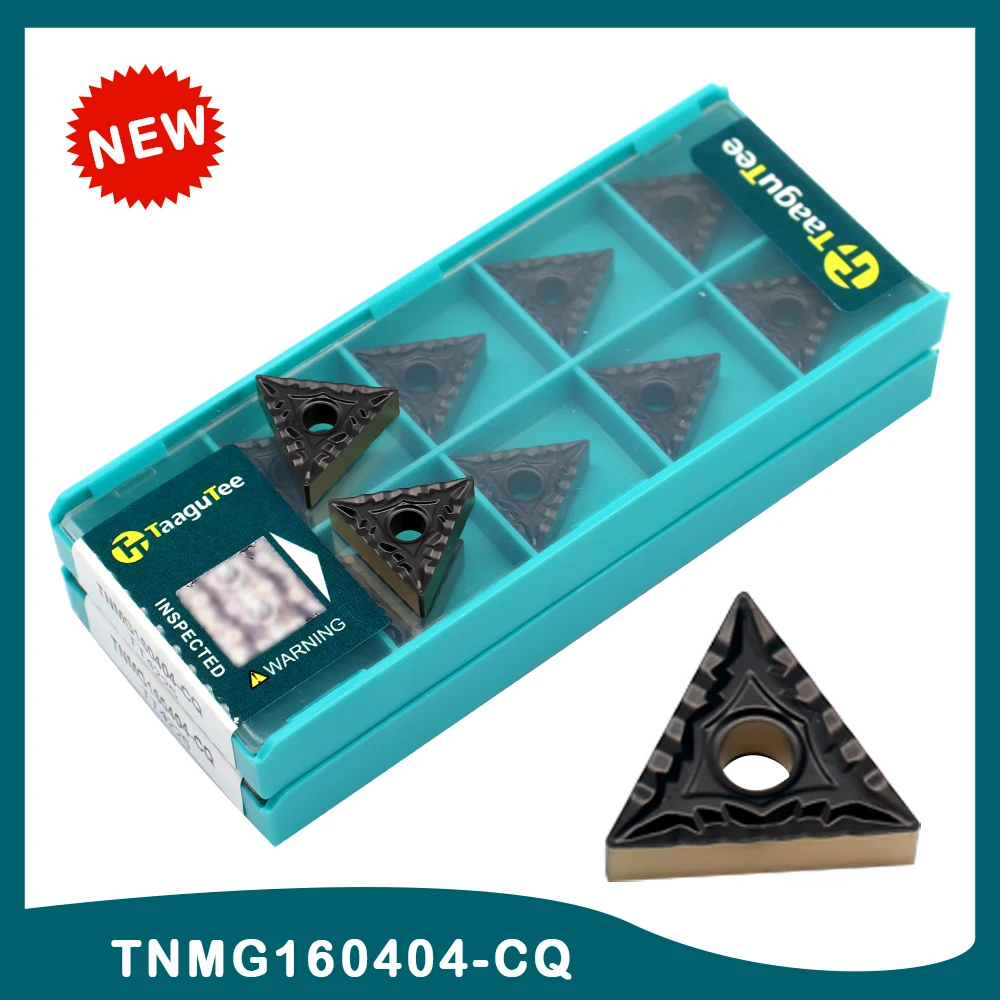 cq Tt4225 Carboneto de Inserção Ferramenta Torneamento Externo Lâmina Alta Qualidade para Aço Tnmg Corte Cnc Torno Cortador 10 Peças Tnmg160404