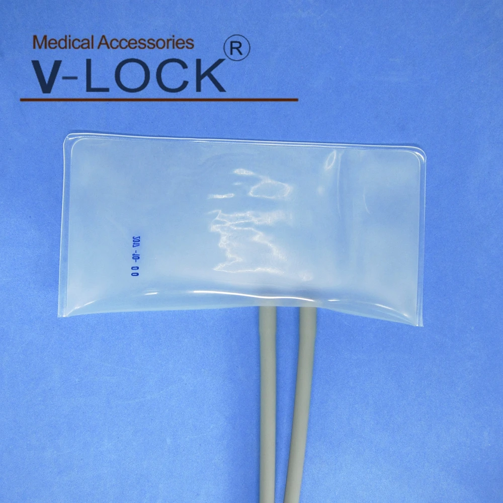 BP cuff double-hose two-tube bladder TPU film airbag with tube 10pcs packing for adult child neonate NIBP bag