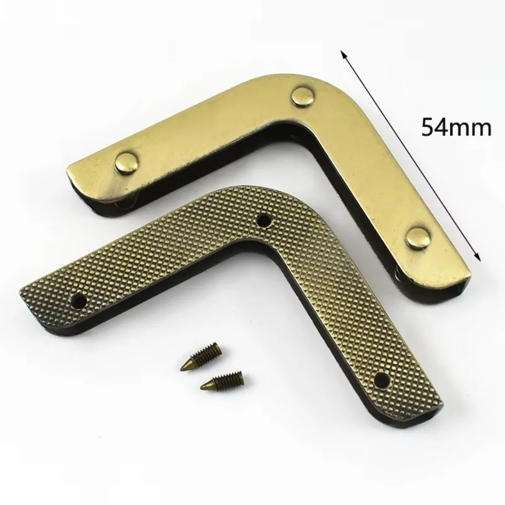 Metal Material Handbag Edge Protection Buckles Edge Protection Decorative Clasps Bags Corner Decor Corner Protection