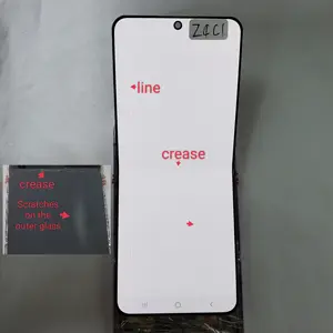 Bilashmart 6.7 inch AMOLED touch screen suitable replacing Z Flip4 F721 F721B/DS F721U display components with defects and no borders