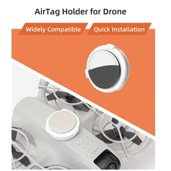 Airtag Cover Tracker Accessories for DJI NEO/Air 3/Mini 4 Pro/Mini 3 Pro/Air 2/Mini 2/Mini 4K/Mavic 3 /PFV/Avata Drones