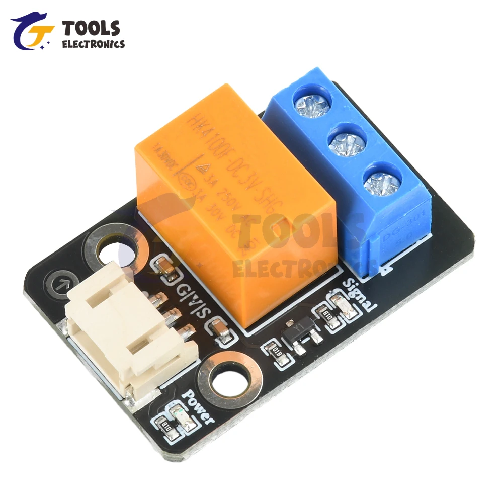 1 Channel Relay Module DC3.3V-5V High Level Trigger Relay Module  Relay Microcontroller Development Board Expansion Board