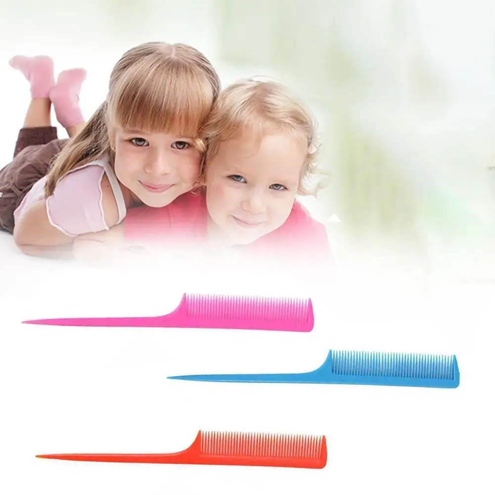 1PCS Pointed Tail Haircut Comb For Thinning Sectioning Styling Hair Salon Home Kids Creating Volume Durable Portable Hair Tools