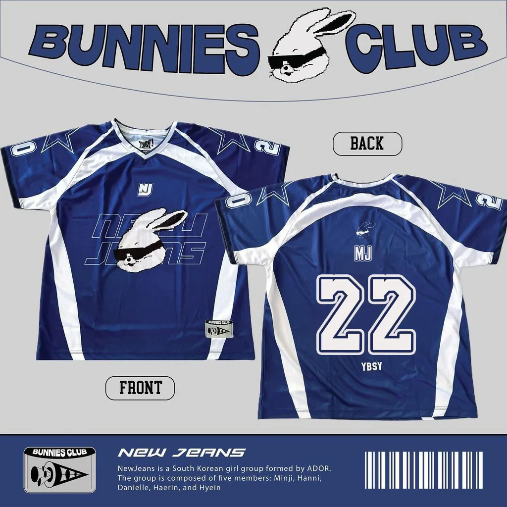 2025 صيف جديد نادي الأرنب قصيرة الأكمام تي شيرت Y2K موضة الترفيه مريحة تنوعا قميص رياضي للأطفال الكبار