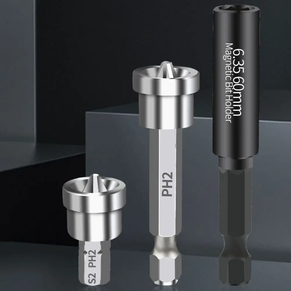 

10pcs/set Magnetic Positioning Screwdriver Bits 25/50mm No Slipping Locating Batch Head Hex Shank Alloy Steel Drill Bit
