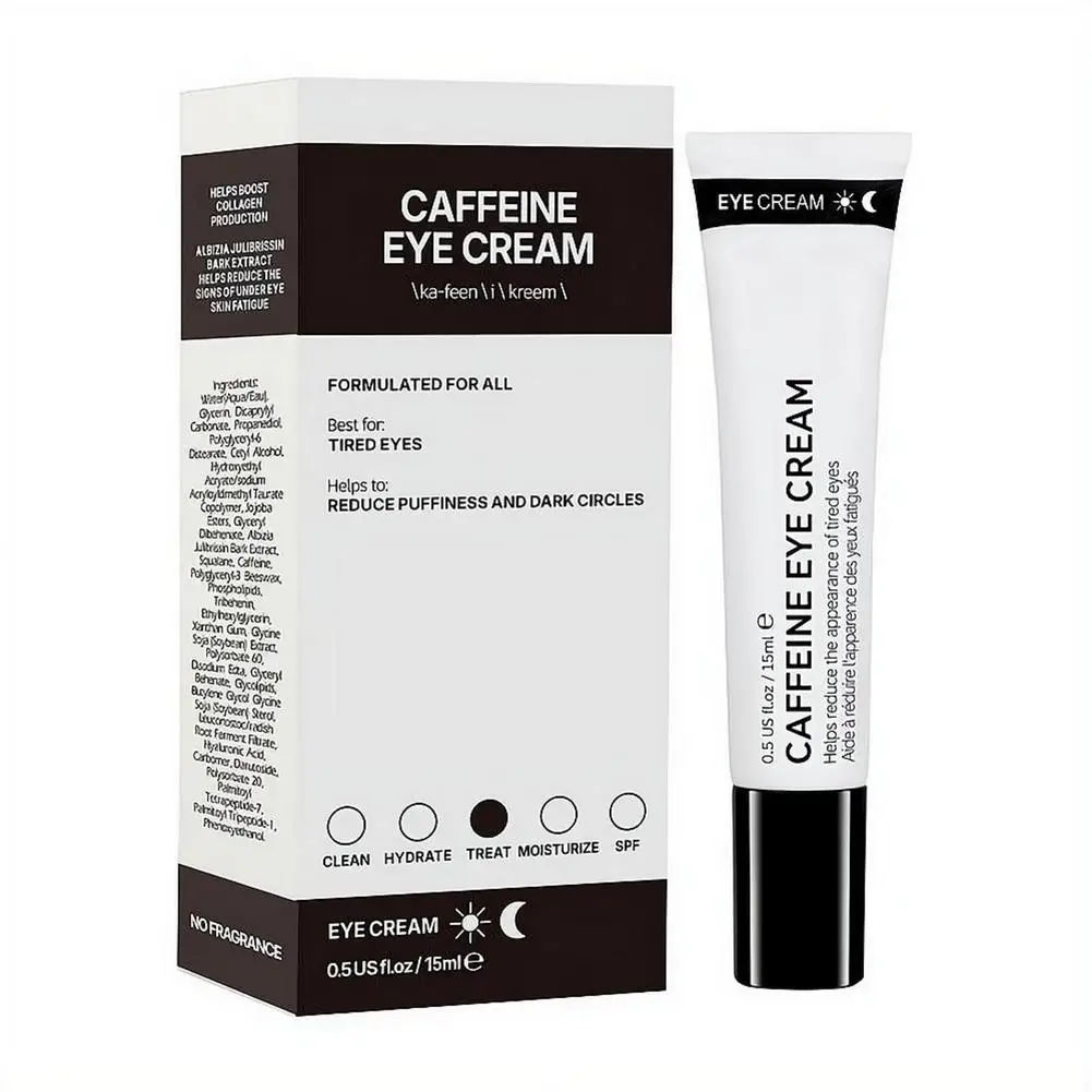Koffein-Augencreme kann Augen- und Hautermüdung lindern, dunkle Augenringe und Schwellungen verbessern und ist für alle Hauttypen geeignet. – Detail 1