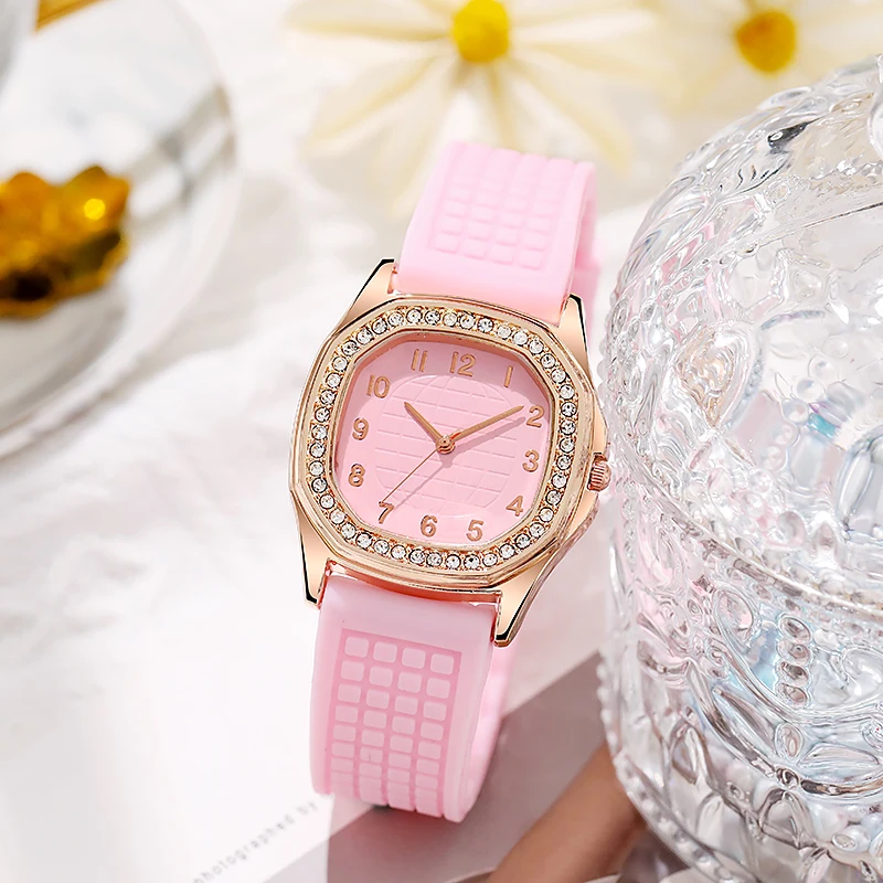 New Arrival Women Dress Watch Silicone Band Lovely Lady Girls Gifts Watch moda feminina montre de luxe reloj  mujer dropshopping