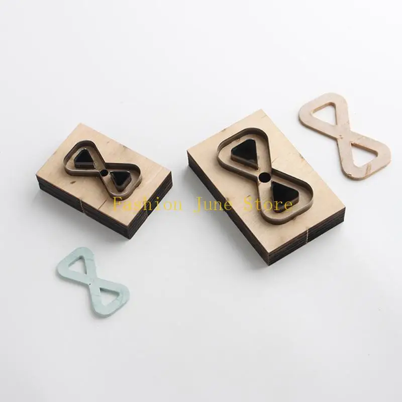 

N5KA Leather Metal Cutting Dies Backpack Strap Cutting Dies Triangle Template DIY