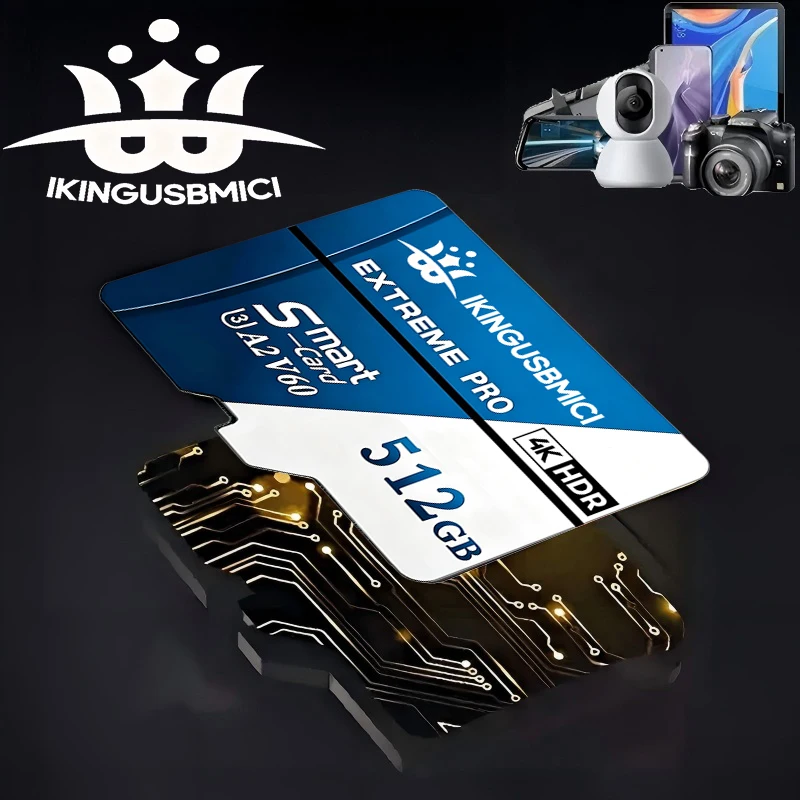 

Stable Performance TF Cards Memory Card SD Cards Micro TF SD Card 128GB 256GB 512GB Class 10 for Tablet Drone Action Camera