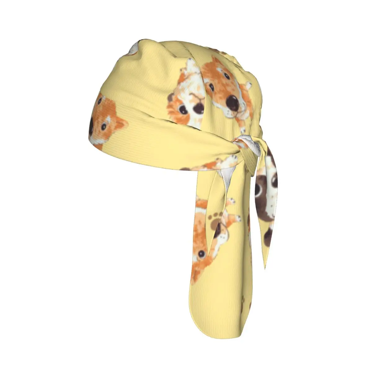 

Cycling Breathable Cycling Headwear Dog Cute Print Quick-Dry Bicycle Scarf Cap