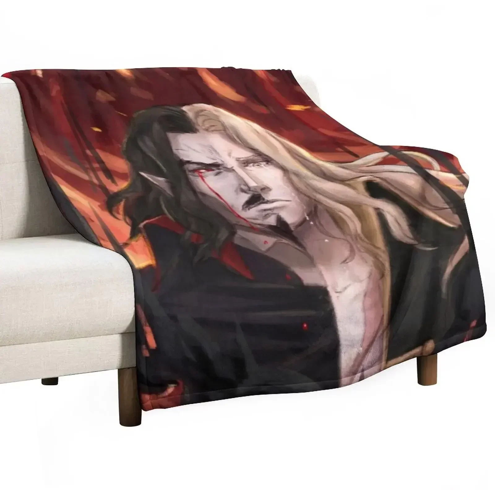 Castlevania Throw Blanket Blankets For Sofas Decorative Sofa Bed Fashionable Furry Blankets