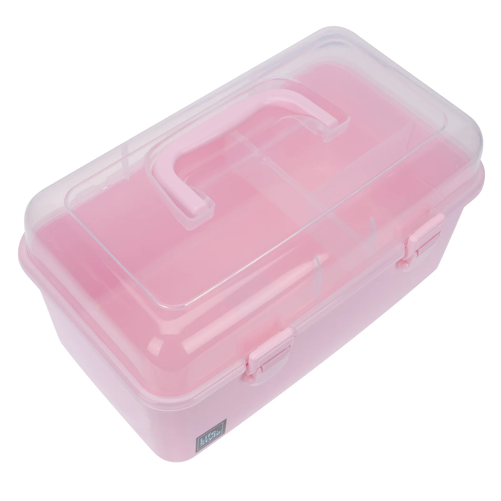 

Plastic Hair Accessories Box Lightweight Portable Storage for Jewelry Cosmetics Travel Camping Outdoor Household