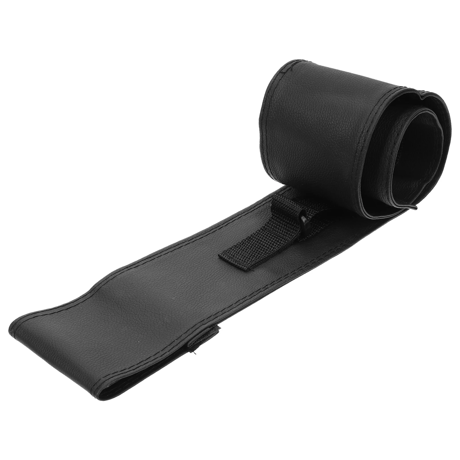 

Billiard Storage Bag for 1/2 Pool Stick Case Premium PU Large Black Protective Pouch Breathable Travel Holder