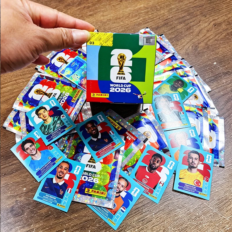 Genuine 2026 FIFA World Cup Panini Original Stickers International Version Rare Collection Football Fan Souvenir Present