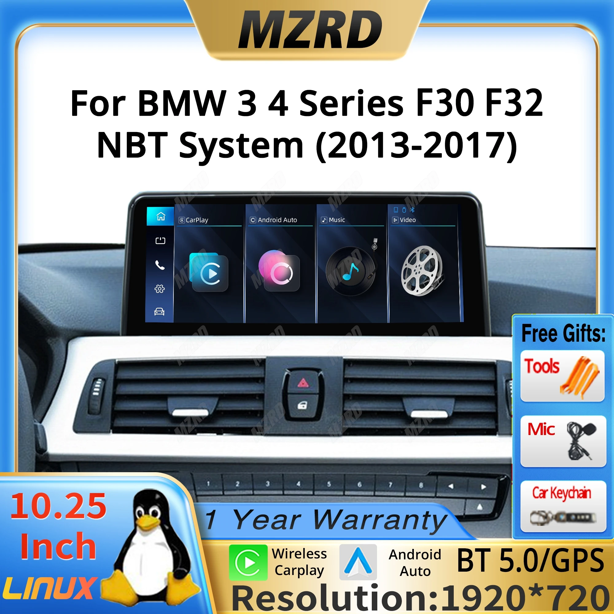 Mzrd 10.25" Linux S…