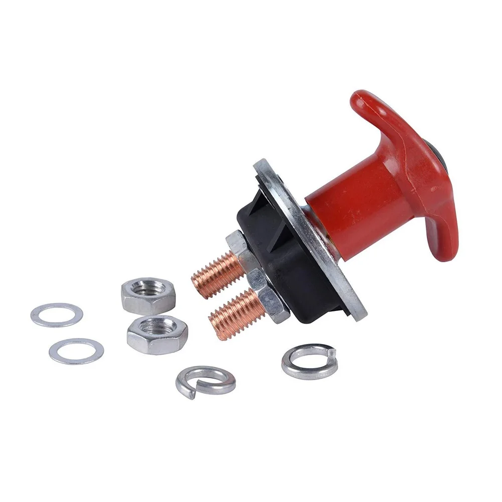 24V 150A For battery Disconnect Switch for For atv UTV and Road Vehicle Use 11mm Threaded Terminals Secure Fit