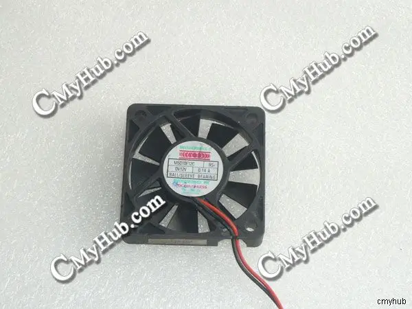 For MECHATRONICS M5010E12C DC12V 0.14A 5010 5CM 50MM 50X50X10MM 3pin Cooling Fan M5010E12C