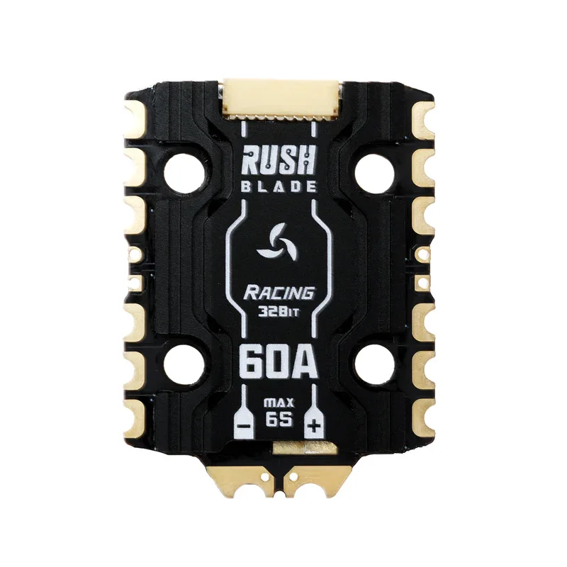 RUSHFPV RUSH BLADE F722 mini Flight Controller Analog / Digital W/ BLHeli_32 4in1 60A ESC Stack 20x20mm for RC FPV Racing Drone