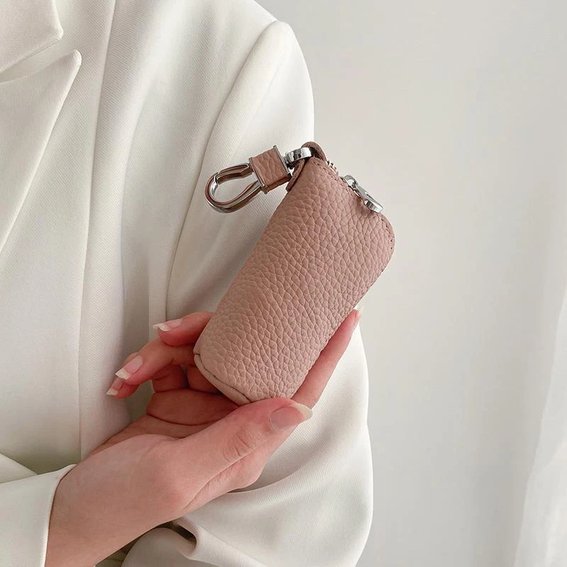 New Mini Key Bag for Men and Women Multifunctional Portable Pouch Fashionable and Simple Car Key Protect Cover