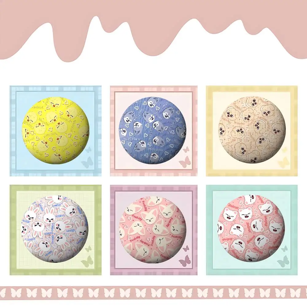 

Cute Stray Animal Brooches Stylish Ornament Pins Exquisite Round Badge Bag Accessories Jewelry Gifts