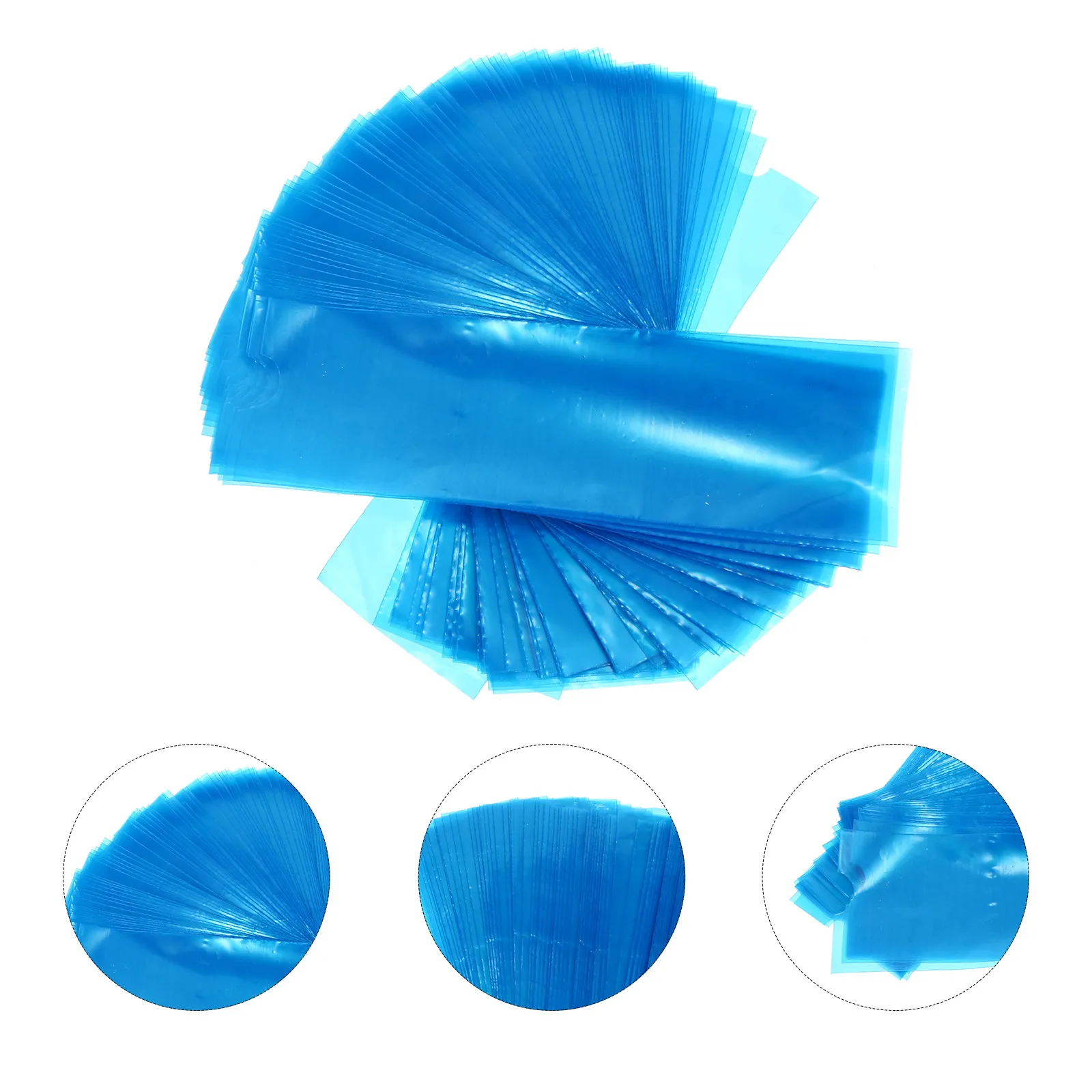

100Pcs Machine Pen Covers Disposable Protective Bags for Hygienic and Safe Usage Settings Blue