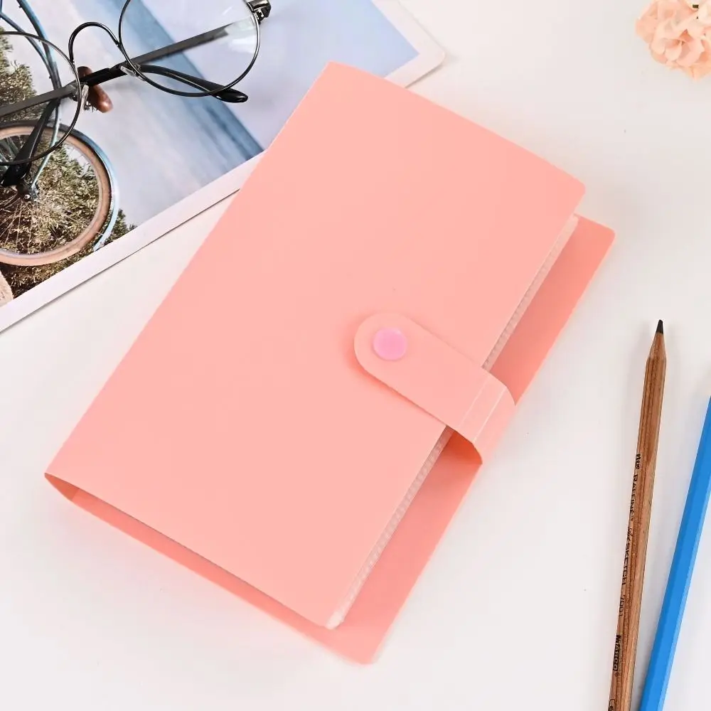 Large-capacity 100 Bills Collection Album Waterproof Korean Style Money Storage Book Dustproof Inner Leaf Pocket Storage Book