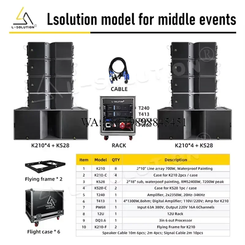 WMWMNU L-solution Dual 10 Inch Double 18
