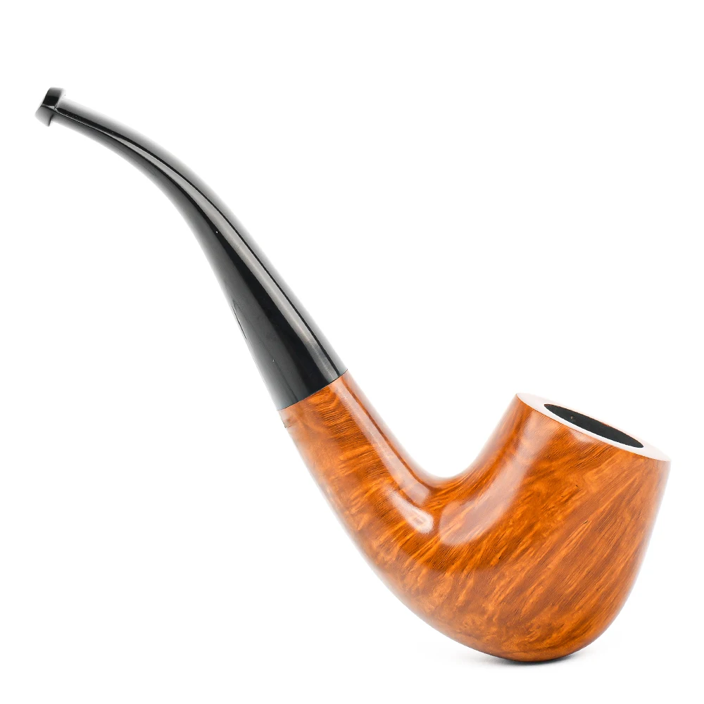 S7d3b12517a4a404e9e6cc885296629adP Glatte dänische Bruyèreholz-Pfeife