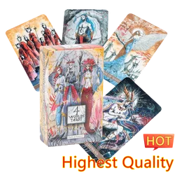 Future 4 World Darknes Cartoon Tarot Cards Female Decks Deck Mystical Tarot Cards Deck