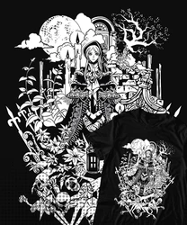 Camiseta unisex Bloodborne Hunter’s Dream Cotton anime T-shirt