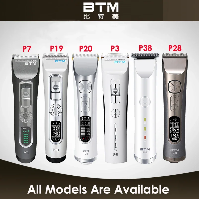 Korea Design BTM Top Hair Clipper For Barber Salon Professional Rechargeable Electric Hair Trimmer Cutting Machine