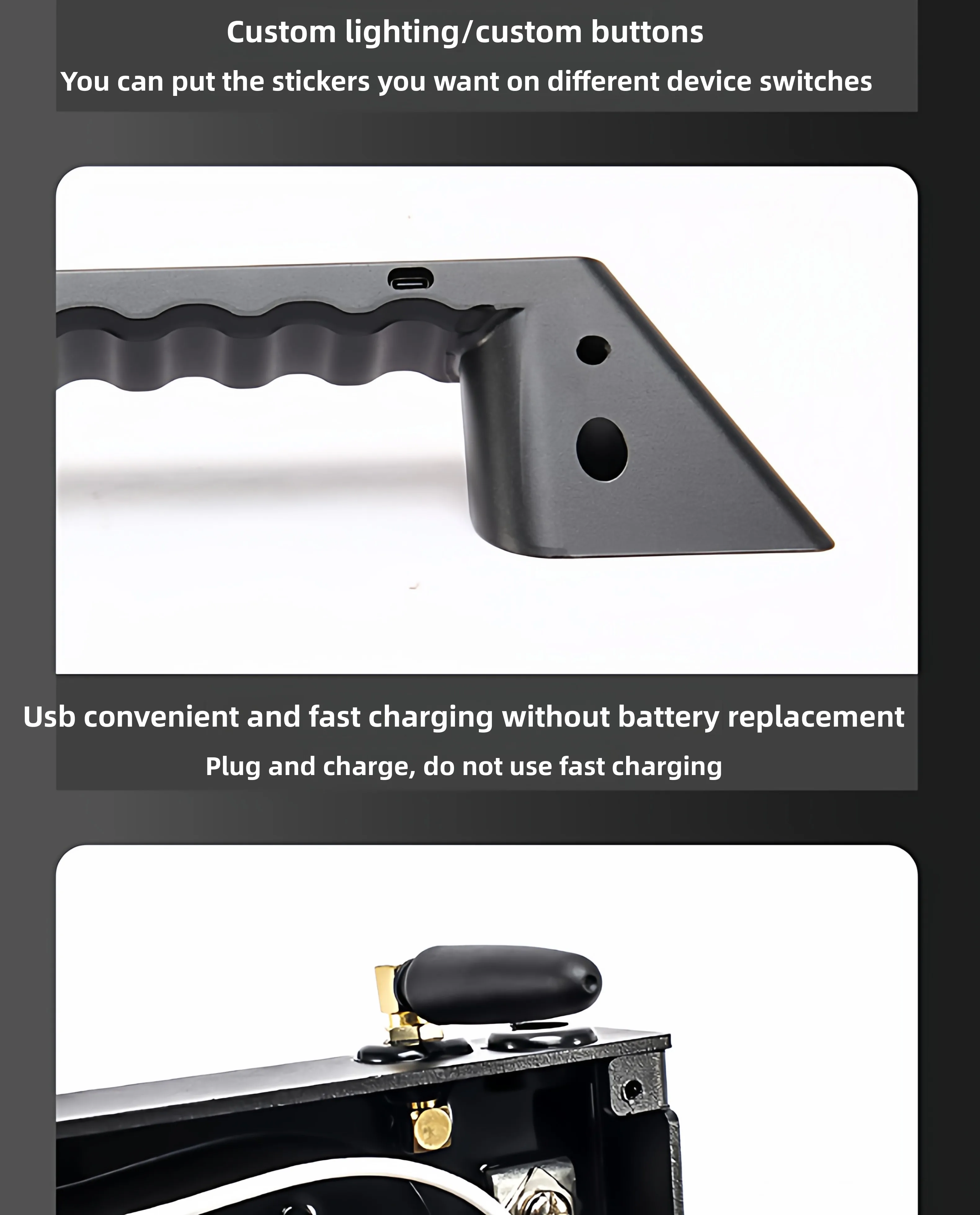 For Maxus D90 2017-2026 Car A-Pillar Six-Way Handle Switch Wireless Remote Control Integrated Control Switch Panel Accessories detail image 9