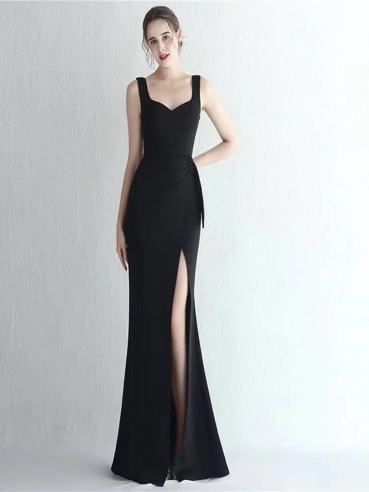 

Evening dress No. 18 women's new 2024 high-end sexy fishtail high-end atmospheric upper-grade banquet dress