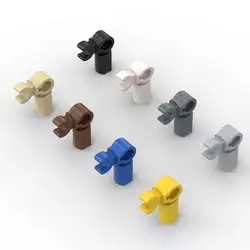 MOC 10PCS 72869 Bar Holder Building Block Kit With Clip Angled Bricks Particle Puzzle Educational Toys Children Birthday Gifts