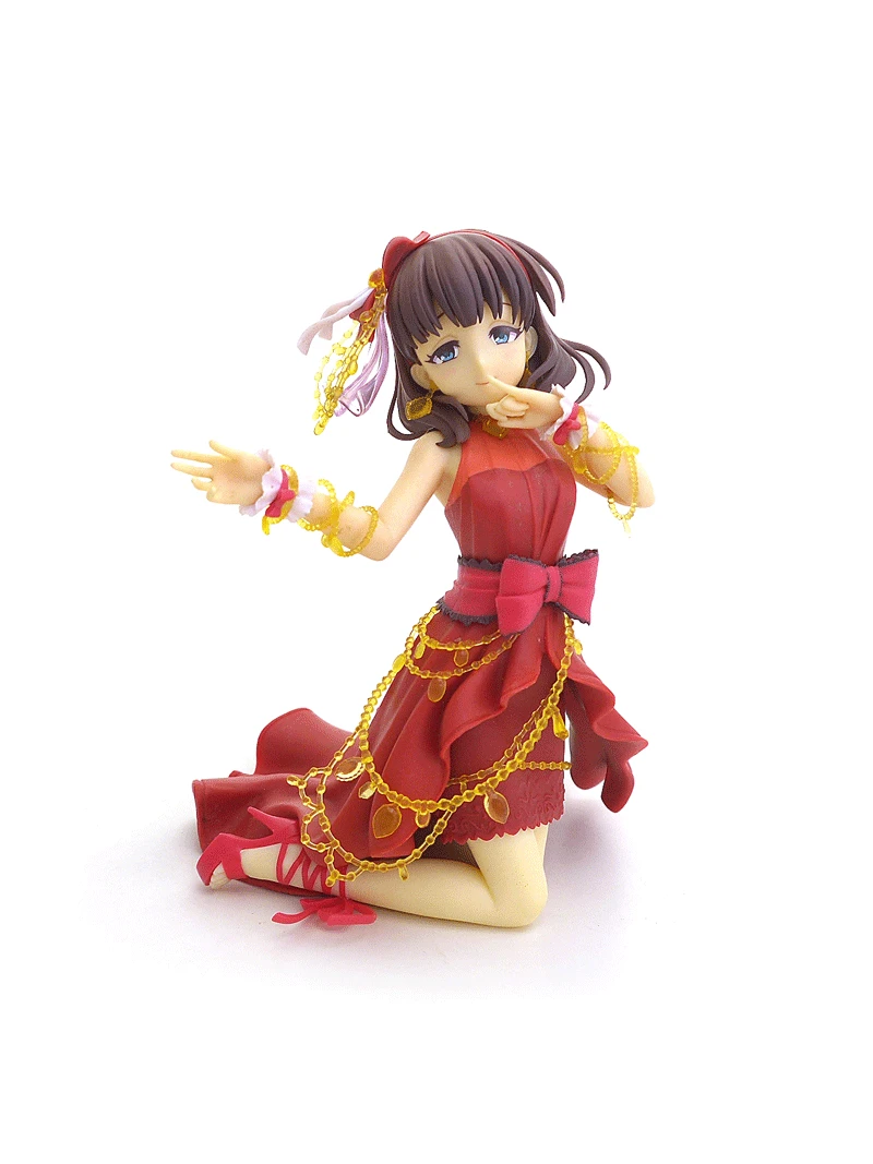 BANDAI Genuine THE IDOLM@STER CINDERELLA GIRLS Sakuma Mayu Crimson Blessing Action Figure MODEL TOYS