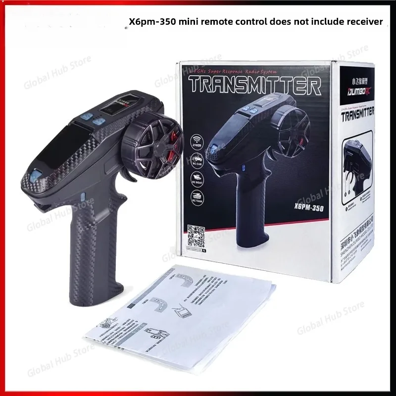 

X6PM-350 Mini Remote Control Without Receiver RC Car, Ship, Tank Trainer 6-channel 2.4GHZ