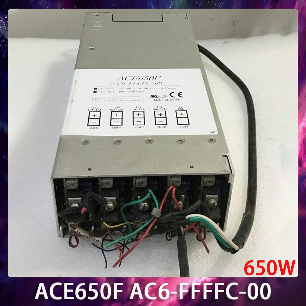 ACE650F 650W AC6-FFFFC-00 Power Supply For COSEL