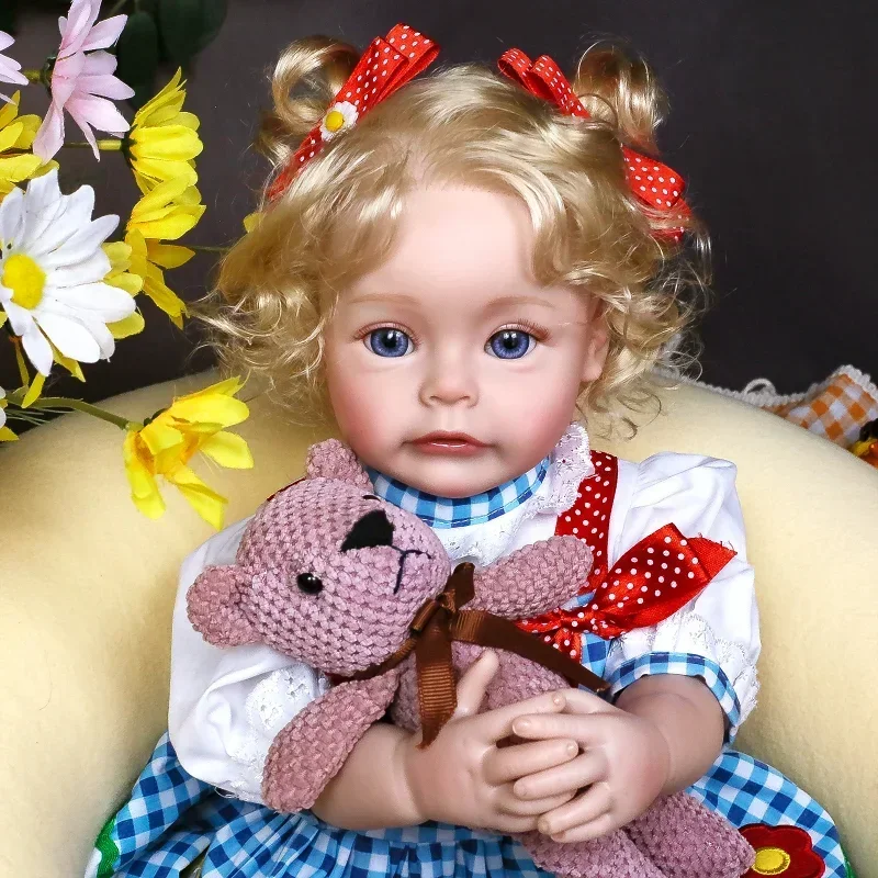 

20-дюймовая силиконовая кукла Baby Reborn с 3D-кожами и видимыми венами, коллекционная художественная кукла 50 см, куклы ручной работы, можно взять с собой душ в воде