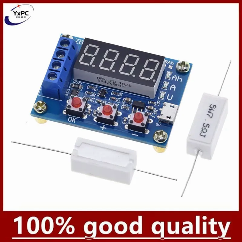 

18650 Lithium Battery Power Supply Test ZB2L3 Battery Tester LED Digital Display Resistance Lead-acid Capacity Discharge Meter