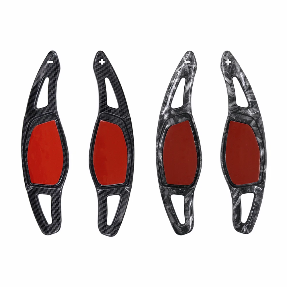 2PCS Steering Wheel Shift Paddle Shifter Extension For Audi R8 RS3 RS4 RS5 TT RS RS Q3 RS Q8