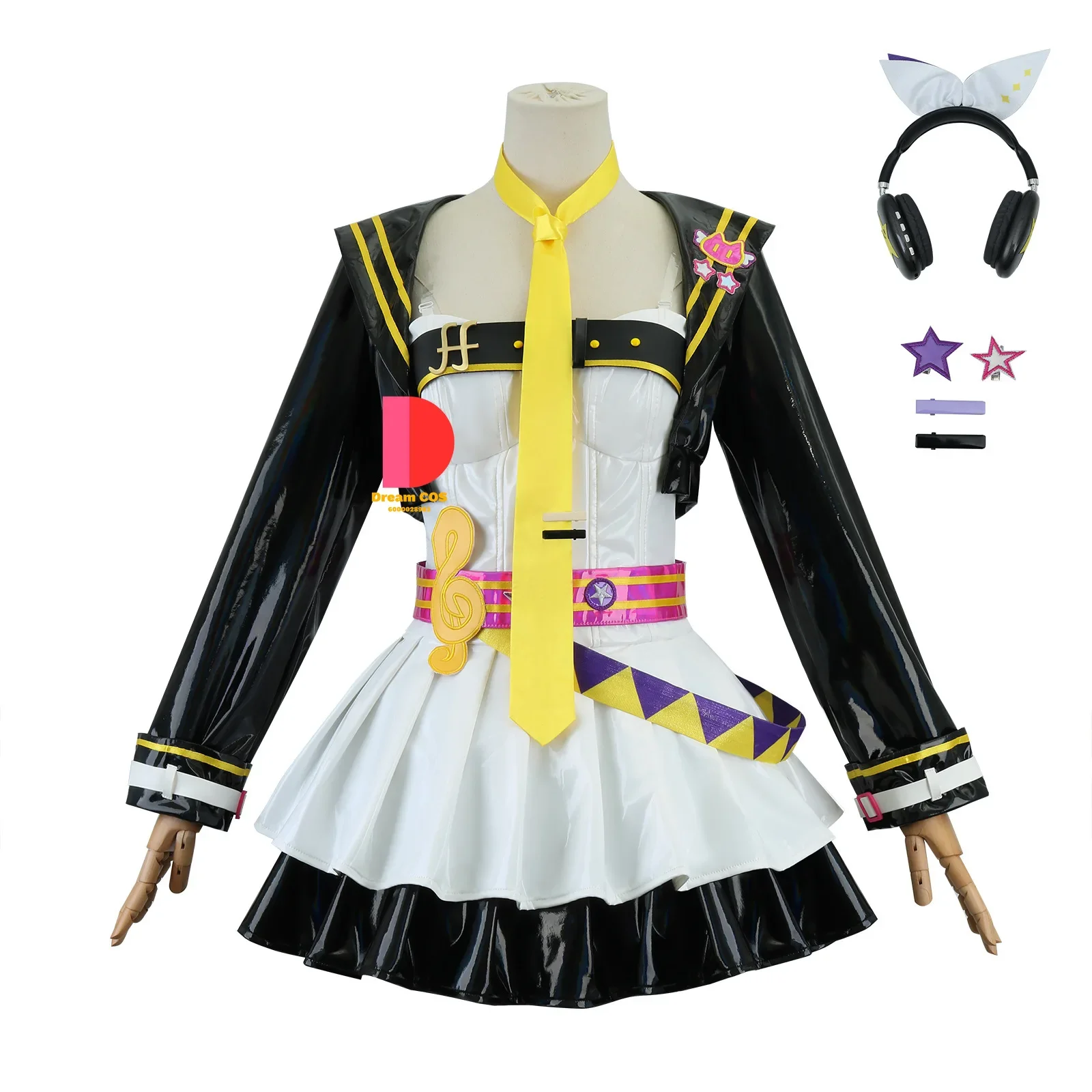 Game Muse Dash and Rin Cosplay Costume Exclusive Design Mikuu Len Uniform Outfits Anime Party Essential Halloween Best-selling