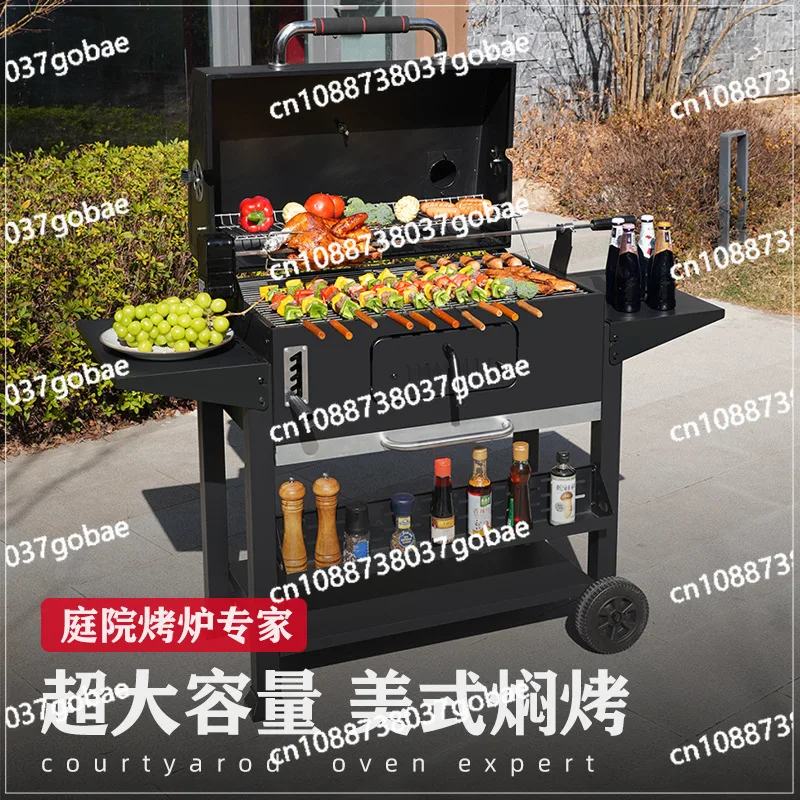 Charcoal carbon villa stove outdoor barbecue grill universal type