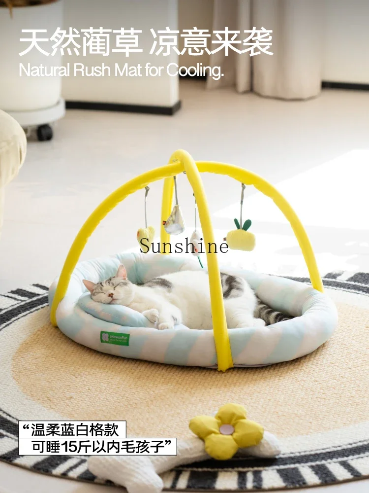 Universal cat bed in all seasons, summer pet mat