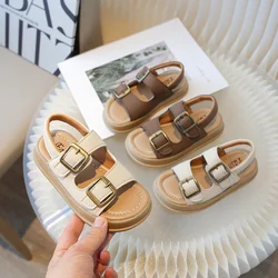 Estate neonate moda carino studente bambini spiaggia bambini popolari scarpe da bambino sandali con suola spessa comodi e belli