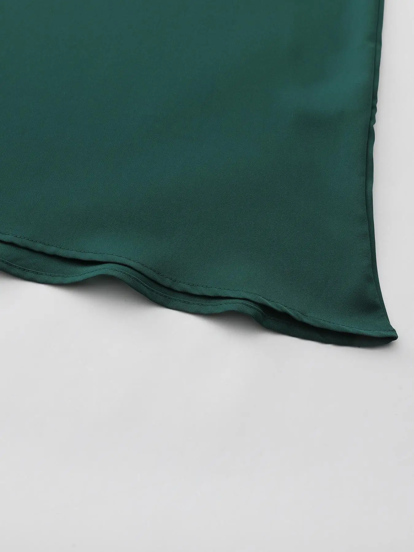 Green Embroidered African Middle Eastern Muslim Men's Overhead Long Robe Traditional Worship Clothing Ethnic Style