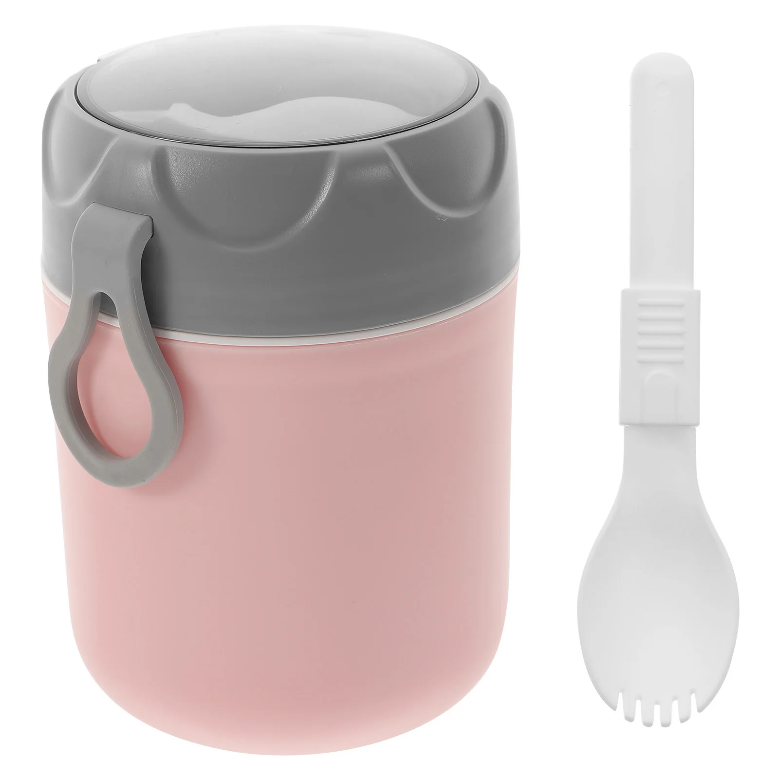

Portable Breakfast Cup Oatmeal Container Anti-leak Soup Cups Practical Cereal Food Storage Large Mouth Microwave Safe Compact
